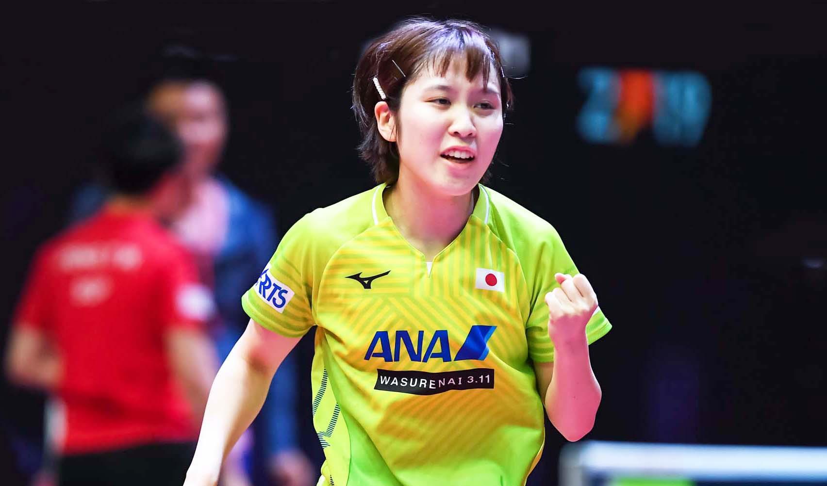 日本世界冠军打疯了！4-1再破国乒防线，晋级决赛争夺女单冠军