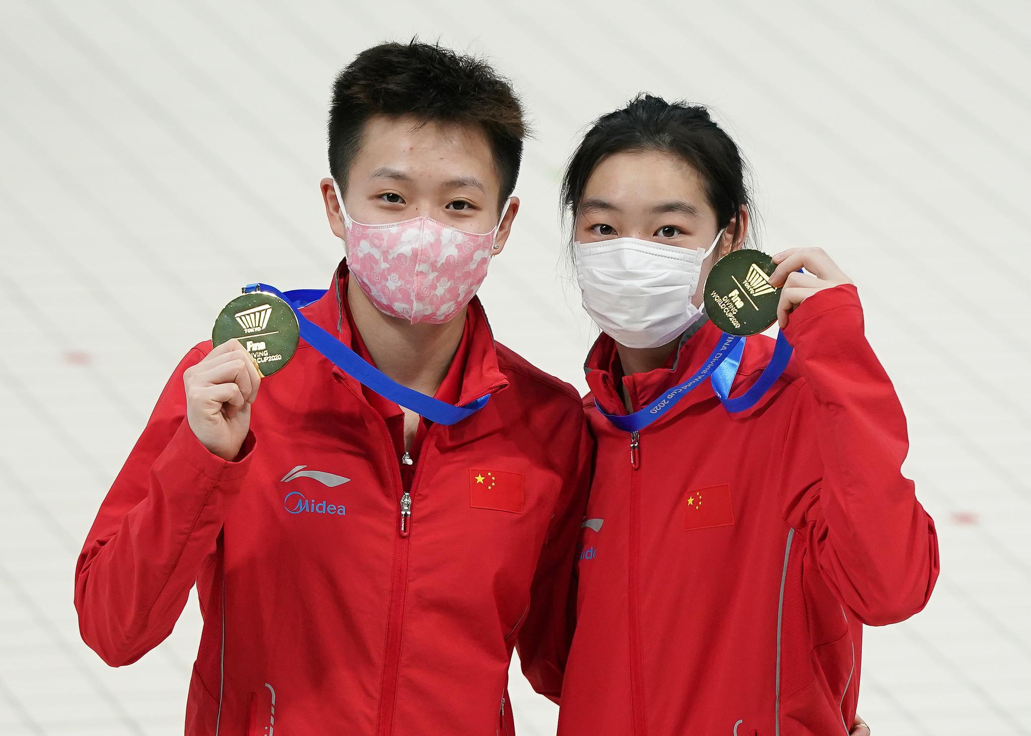 王宗源三金王历史第一人！女子3米板双保险登场，奥运冠军冲金牌(3)