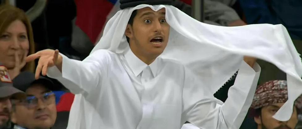 看到本国输球的卡塔尔王子(1)