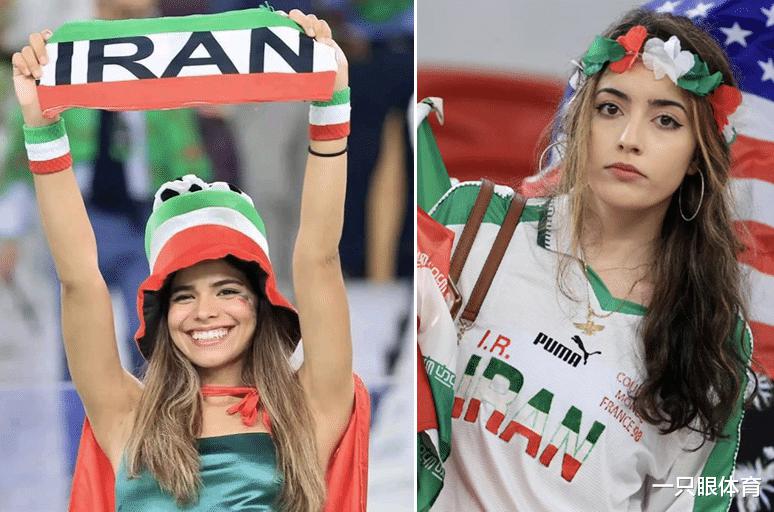 世界杯心碎时刻！伊朗女球迷再见了，目睹国家队落泪，留下倩影(2)