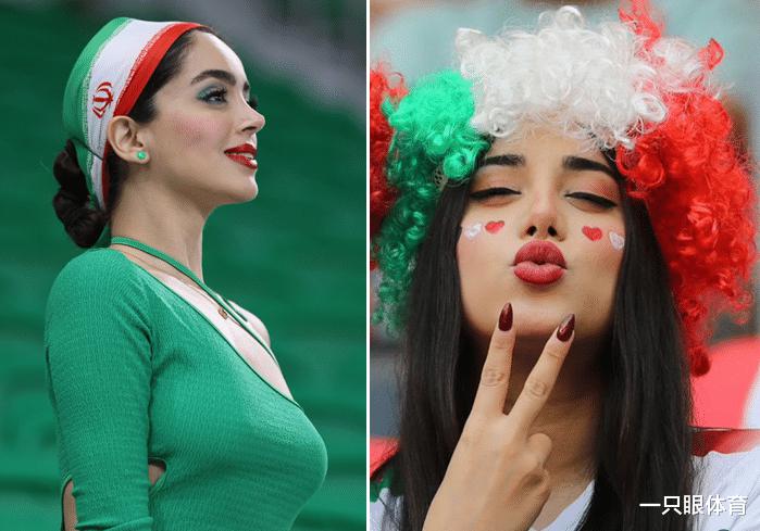 世界杯心碎时刻！伊朗女球迷再见了，目睹国家队落泪，留下倩影(7)