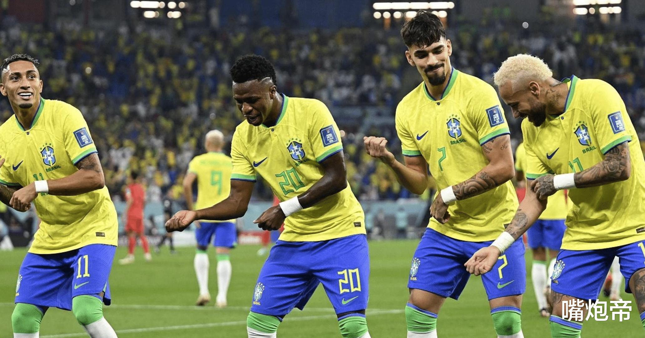 惨案！巴西12分钟就灌韩国2个，2套跳舞动作太嘲讽，对面生无可恋(5)