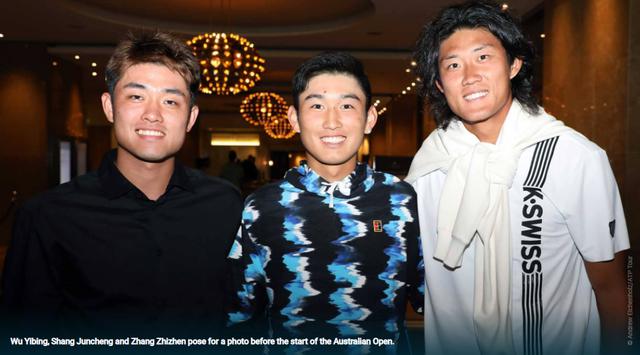 ATP官方盛赞中国男网！晒中国3大新星合照，17岁商竣程剑指首胜