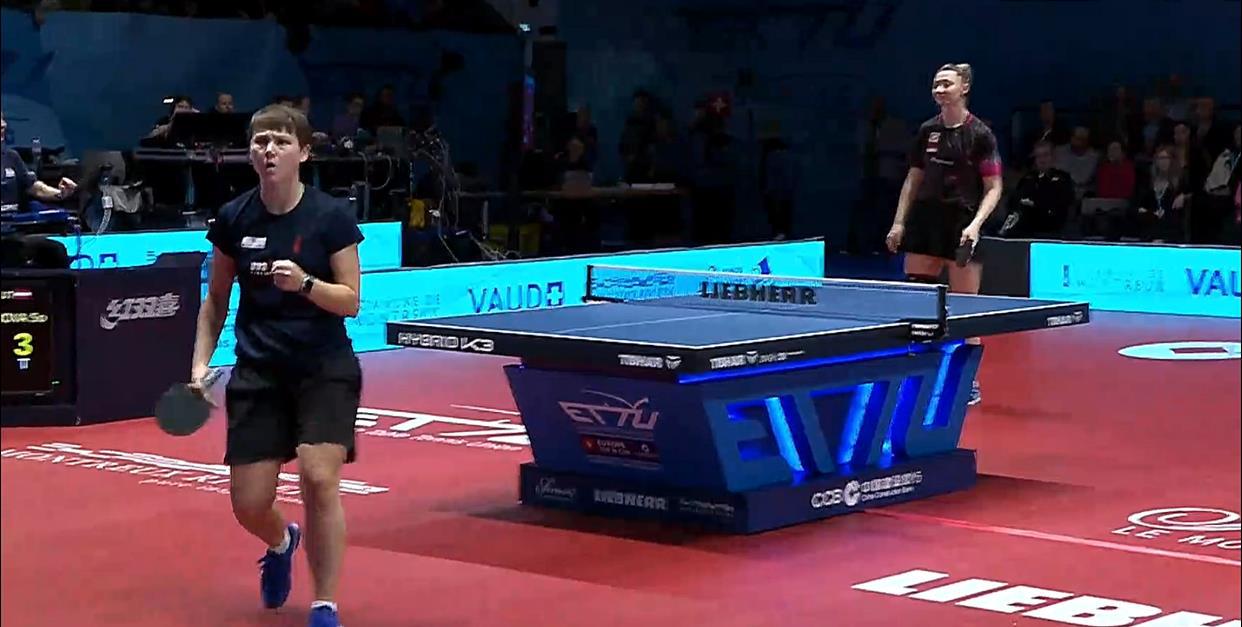 苦战七局！波尔卡诺娃晋级乒乓球欧洲16强赛女单决赛(5)