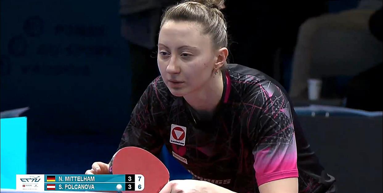 苦战七局！波尔卡诺娃晋级乒乓球欧洲16强赛女单决赛(7)