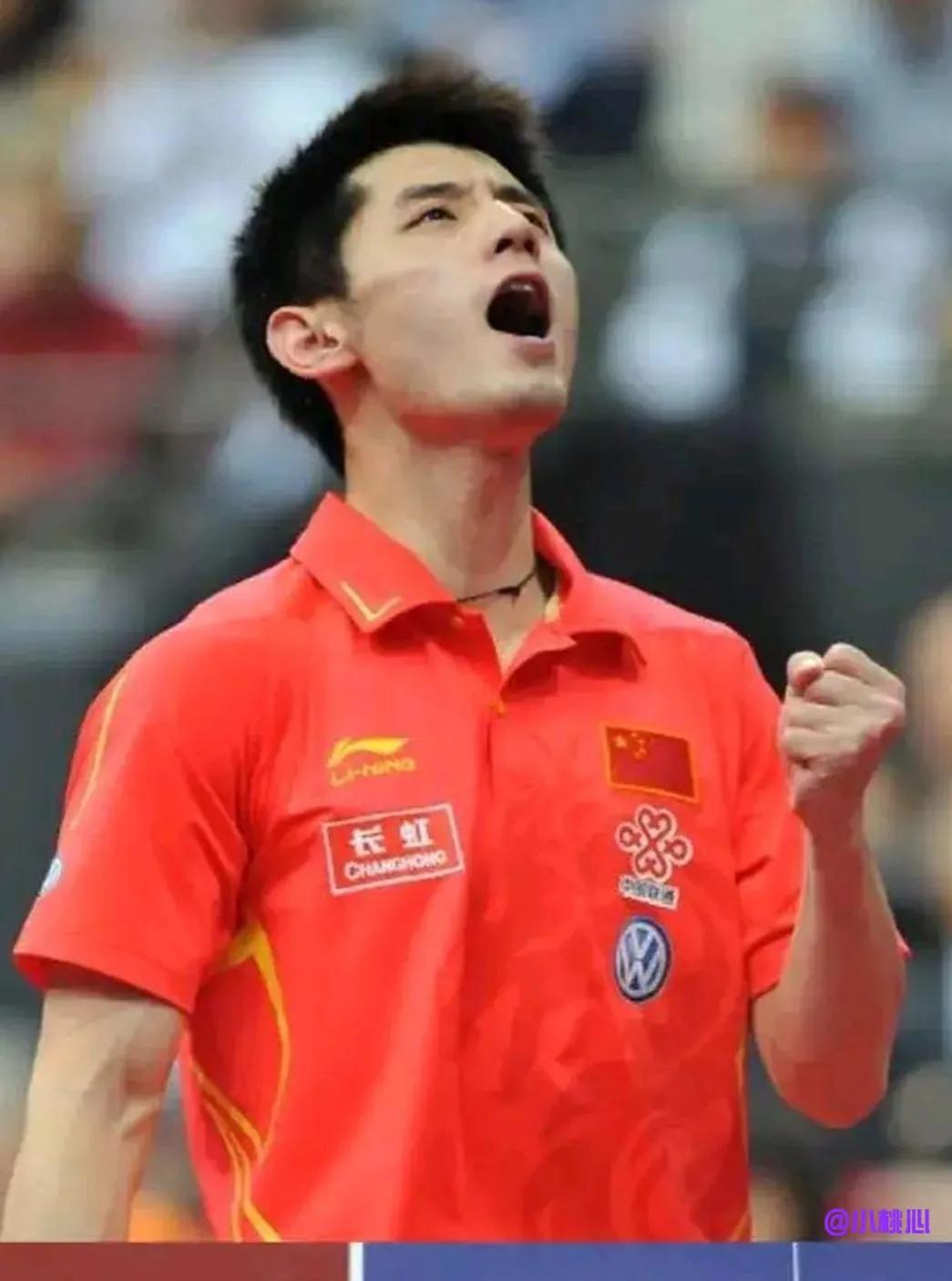 

非常非常的震惊，他是中国男子乒乓球史上第三位大满贯选手，也是乒乓球史上第七位