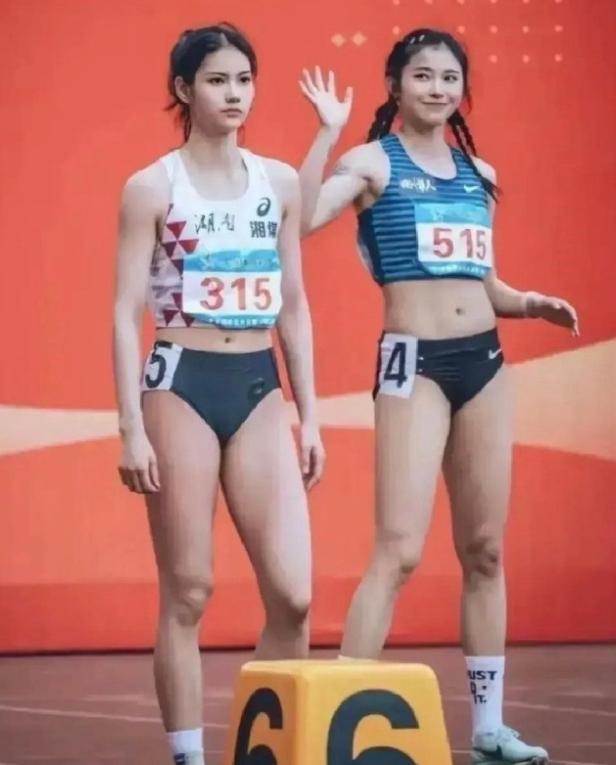 中国女性运动员是100%女性，这也能震惊？
近日，有国外网友发布了一张中国田径女(1)