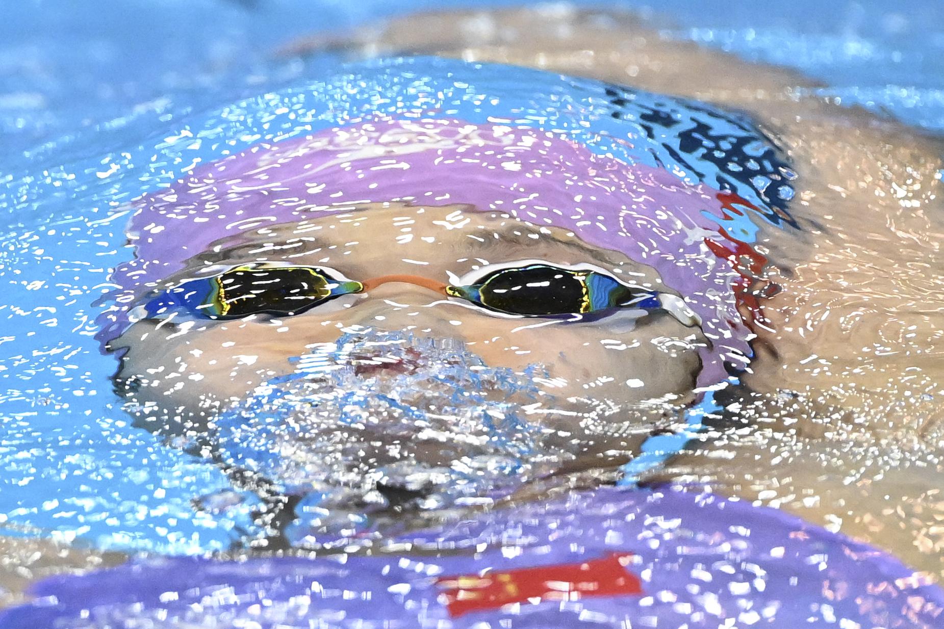 游泳——女子200米个人混合泳：余依婷获得季军(3)