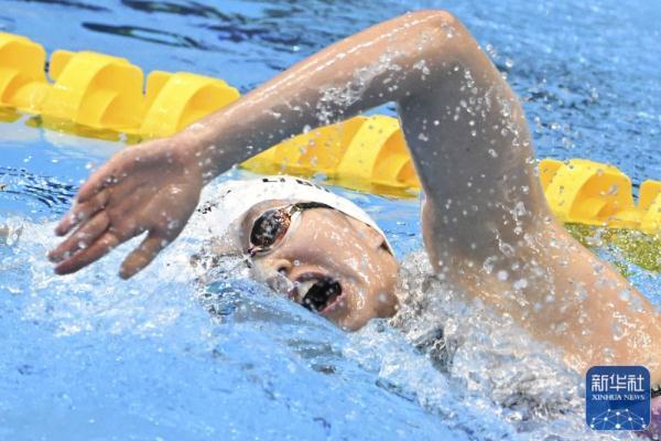 李冰洁8分13秒31，打破女子800米自由泳亚洲纪录，并获得银牌(3)