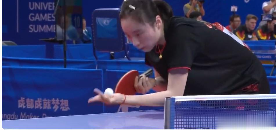 大运会乒乓球男女团体四分之一决赛：
中国男女团分别战胜对手晋级决赛！

在刚刚结(3)