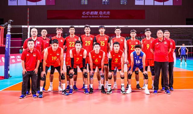 中国男排亚运小组赛两连胜 以小组第一出线(1)
