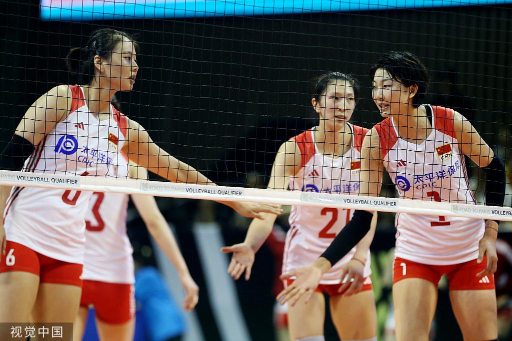 放下包袱！中国女排3-1逆转塞尔维亚，结束奥运资格赛(1)