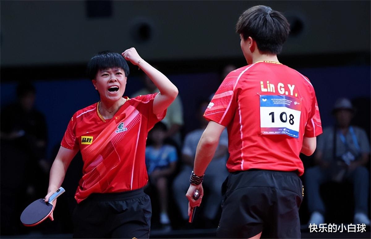 恭喜国乒2对混双全晋级！林高远、王艺迪轰3-0，轻松横扫对手