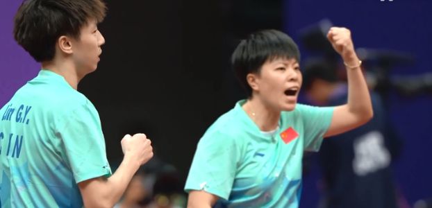 杭州亚运会乒乓球混双四强席位产生，中韩将争夺决赛名额(1)
