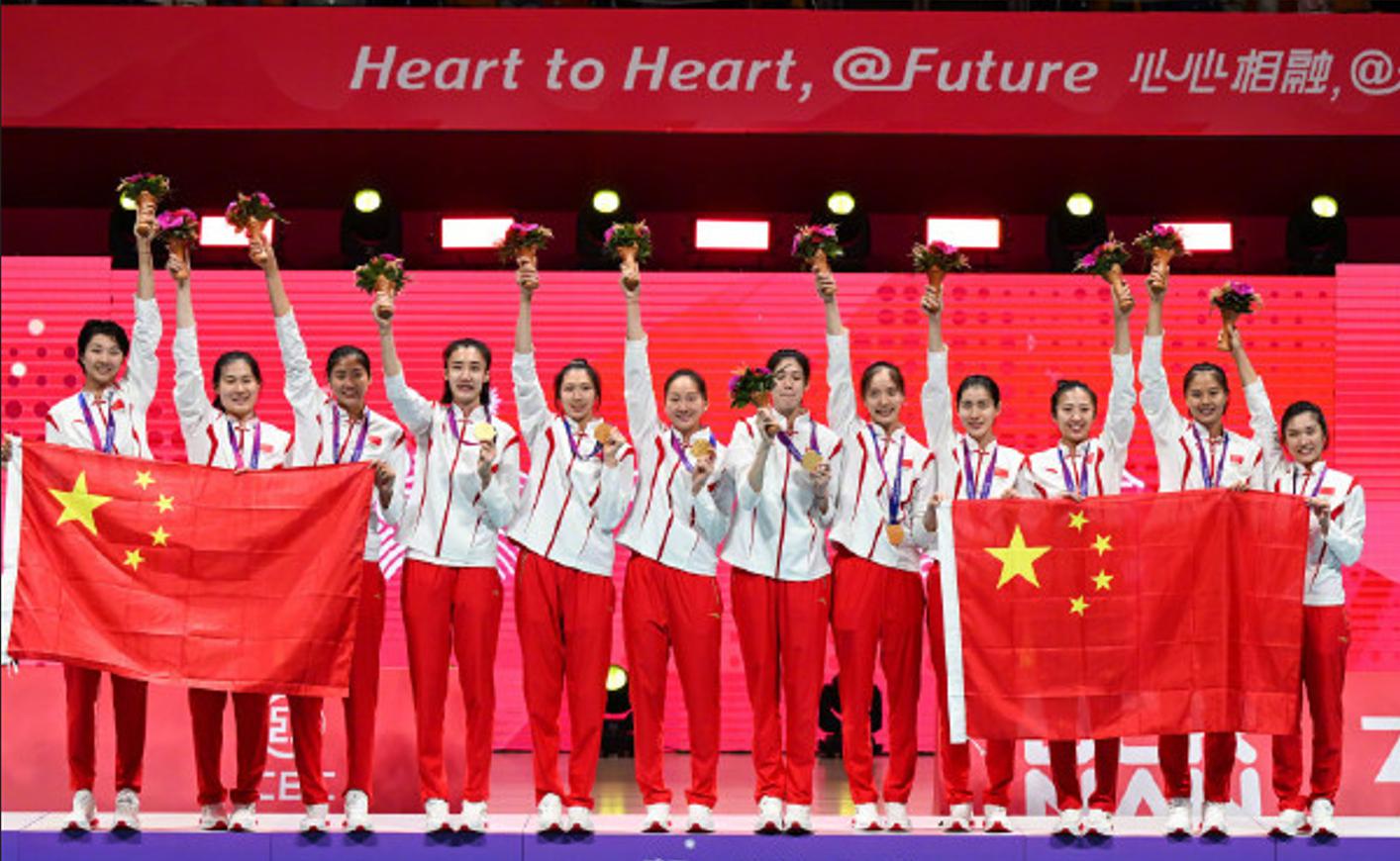 奥运资格未定，亚运轻取夺金，中国女排仍需努力奋进
