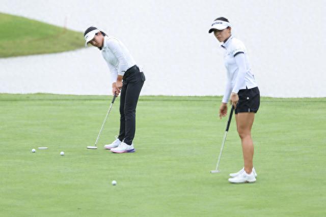 刘国梁女儿刘宇婕完成高尔夫LPGA首秀，首次与世界顶尖高尔夫选手对抗(4)