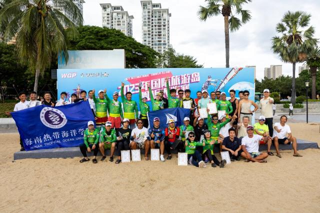 国际旅游岛帆板大奖赛 引领三亚湾体育旅游新风尚(1)