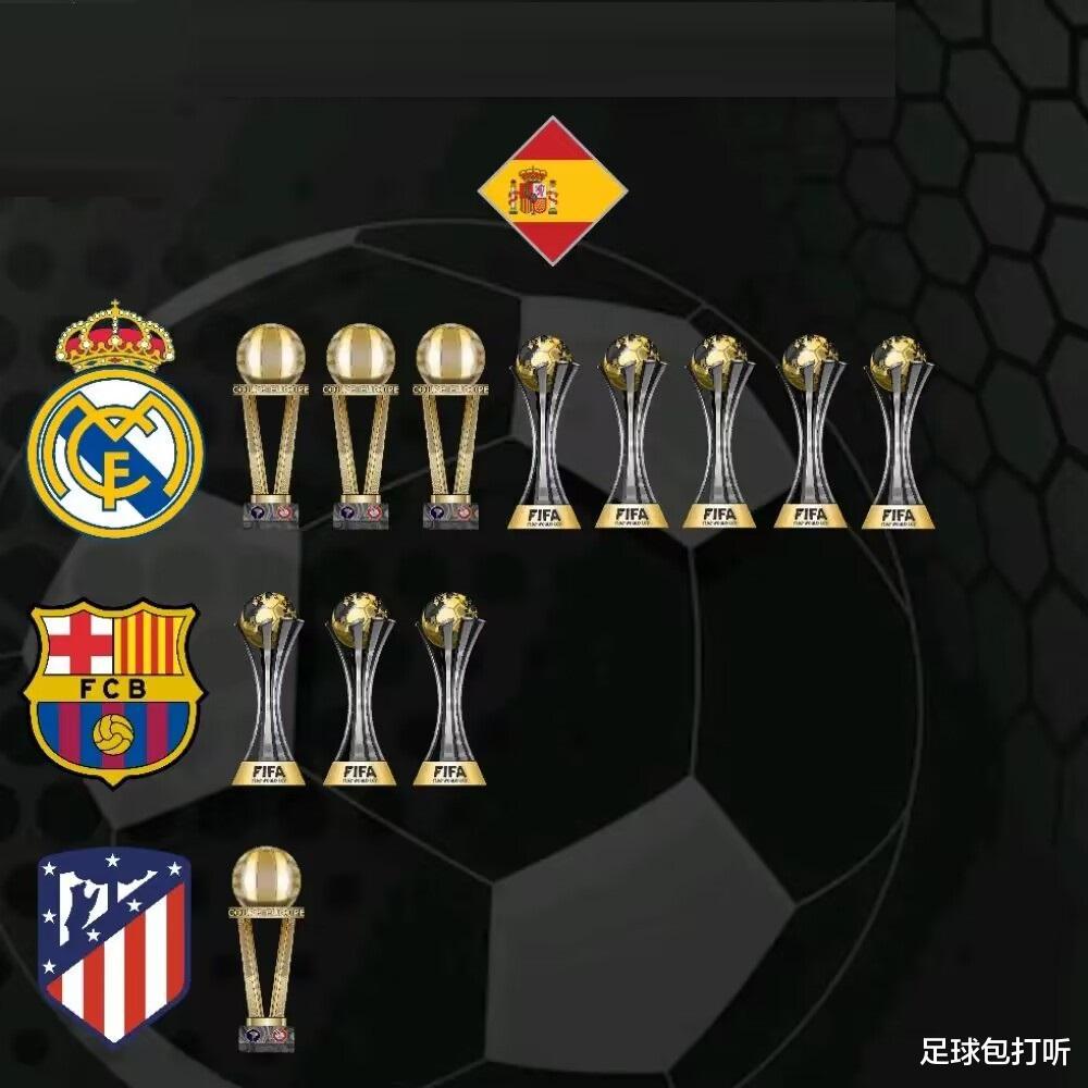 哪些国家的俱乐部获得过世俱杯？(5)