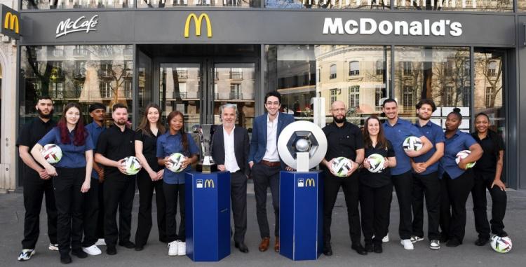 官方：法甲与麦当劳签署3年赞助合同 下赛季起麦当劳获法甲冠名权(1)