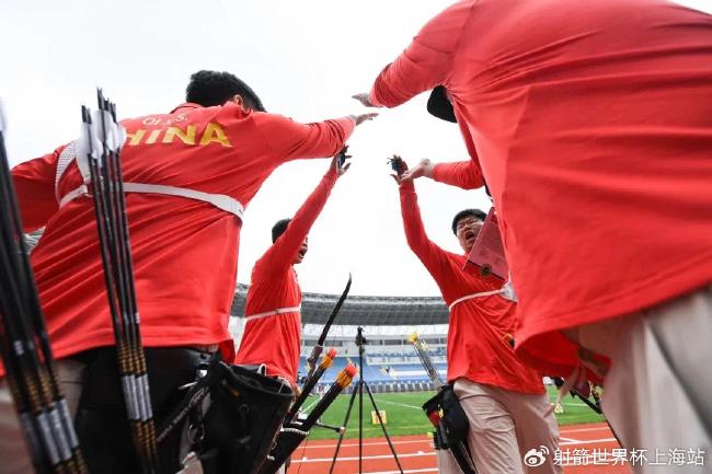 射箭世界杯赛上海站收官 中国女团首夺世界杯冠军(2)