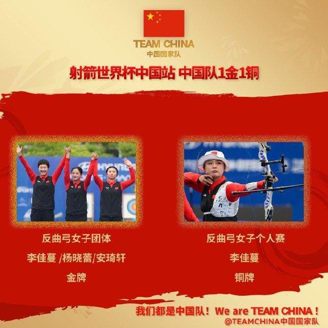 射箭世界杯赛上海站收官 中国女团首夺世界杯冠军(3)