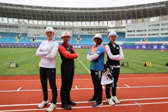 射箭世界杯赛上海站收官 中国女团首夺世界杯冠军(8)