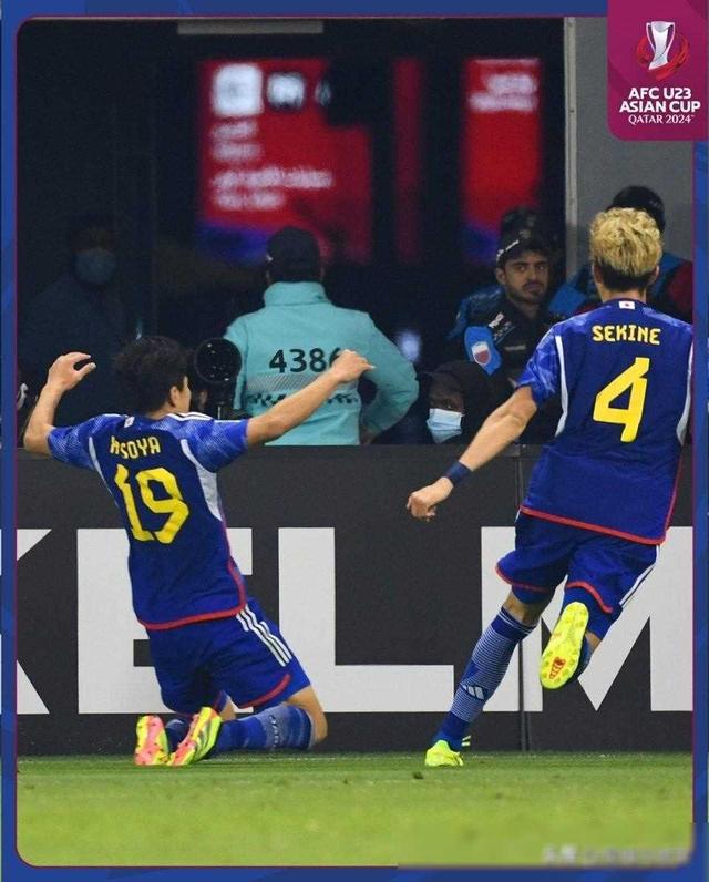 4-2！日本加时淘汰十人卡塔尔，晋级U23亚洲杯4强，进军奥(3)