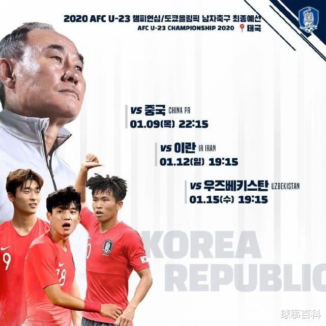 官宣！韩国国奥公布U23亚洲杯大名单 郑优营领衔李康仁缺席(5)