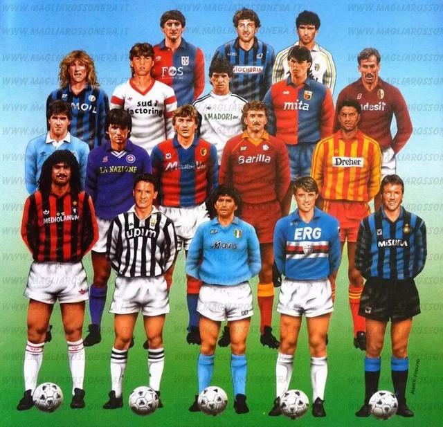 意甲联赛1990赛季 1990年代意甲有多威