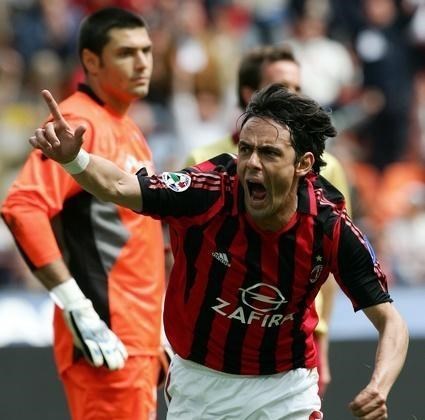 AC米兰队史今天：2006年意甲2比0利沃诺，因扎吉梅开二度打动里皮(4)