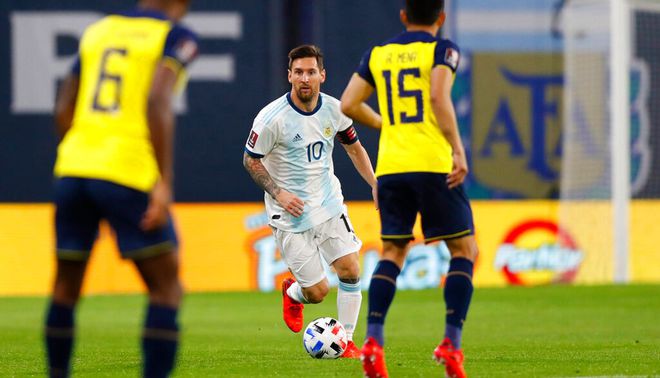 梅西: 一年没合练踢不好正常 盼3分给阿根廷人力量(1)