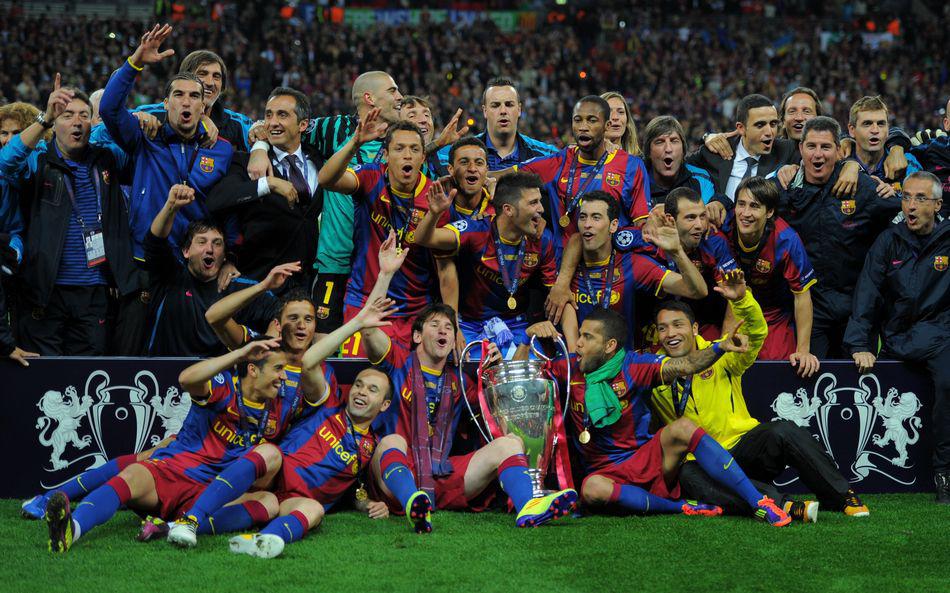 巴塞罗那20122013欧冠 重温2011年欧冠决赛巴萨对阵曼联(1)