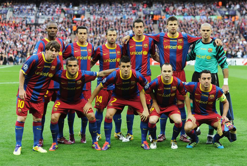 巴塞罗那20122013欧冠 重温2011年欧冠决赛巴萨对阵曼联(3)