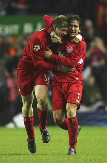 05赛季欧冠尤文对利物浦 05年欧冠决赛完成史诗逆转的利物浦(2)