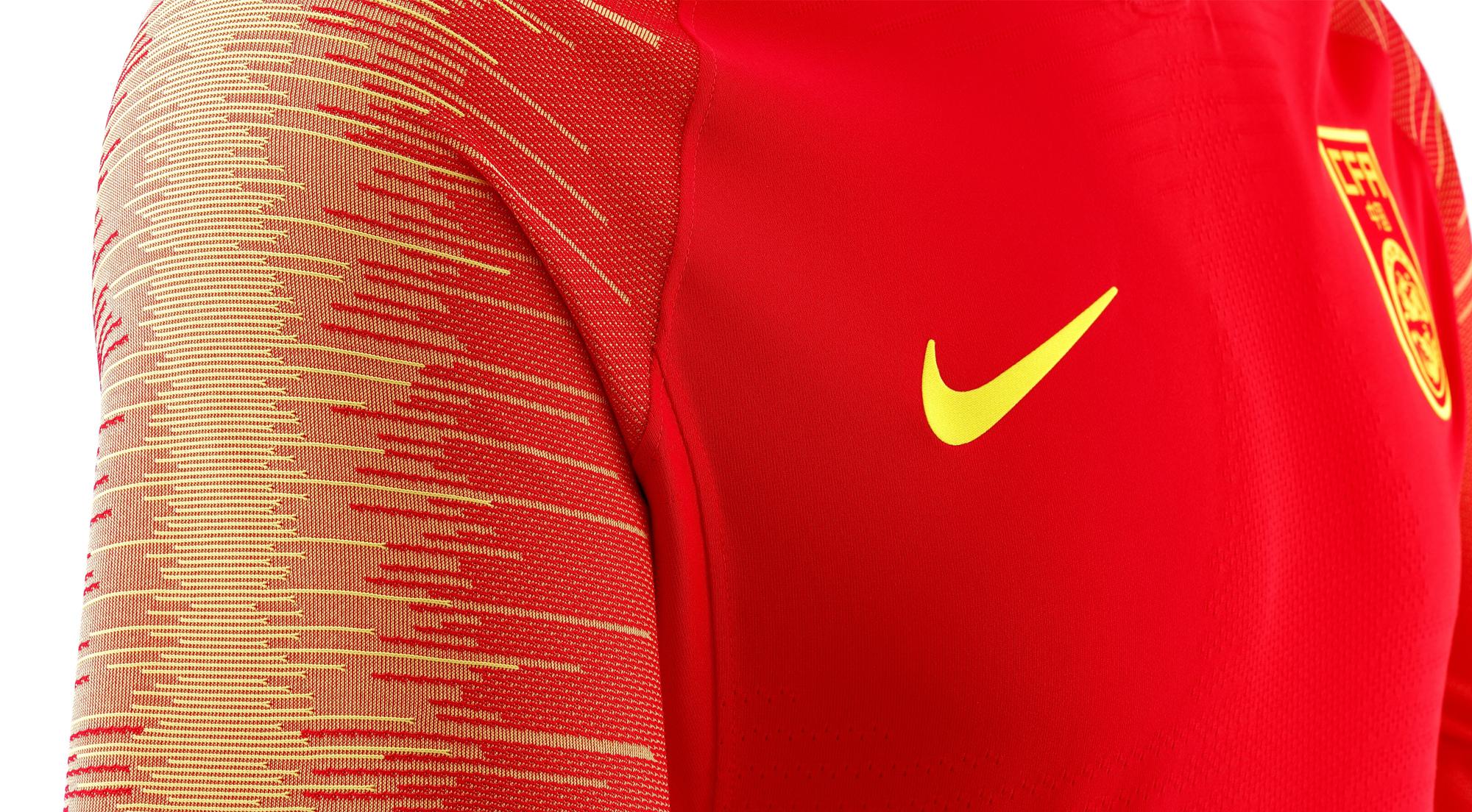 18年中超比赛服 Nike中国国家队2018主场球衣球迷版(2)