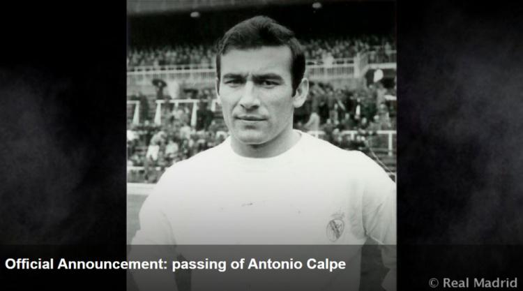 前皇马球员安东尼奥-卡尔佩去世, 享年81岁