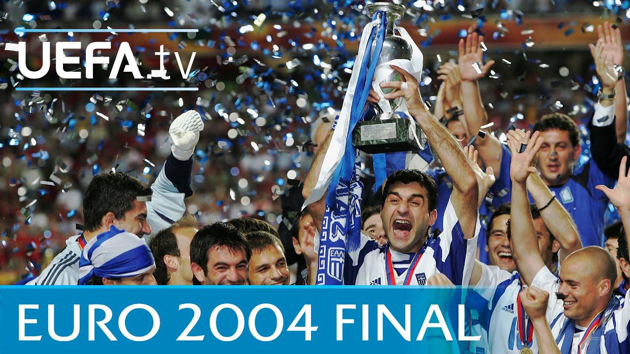 希腊神话-2004年欧洲杯希腊击败东道主葡萄牙捧起德劳内杯！(1)
