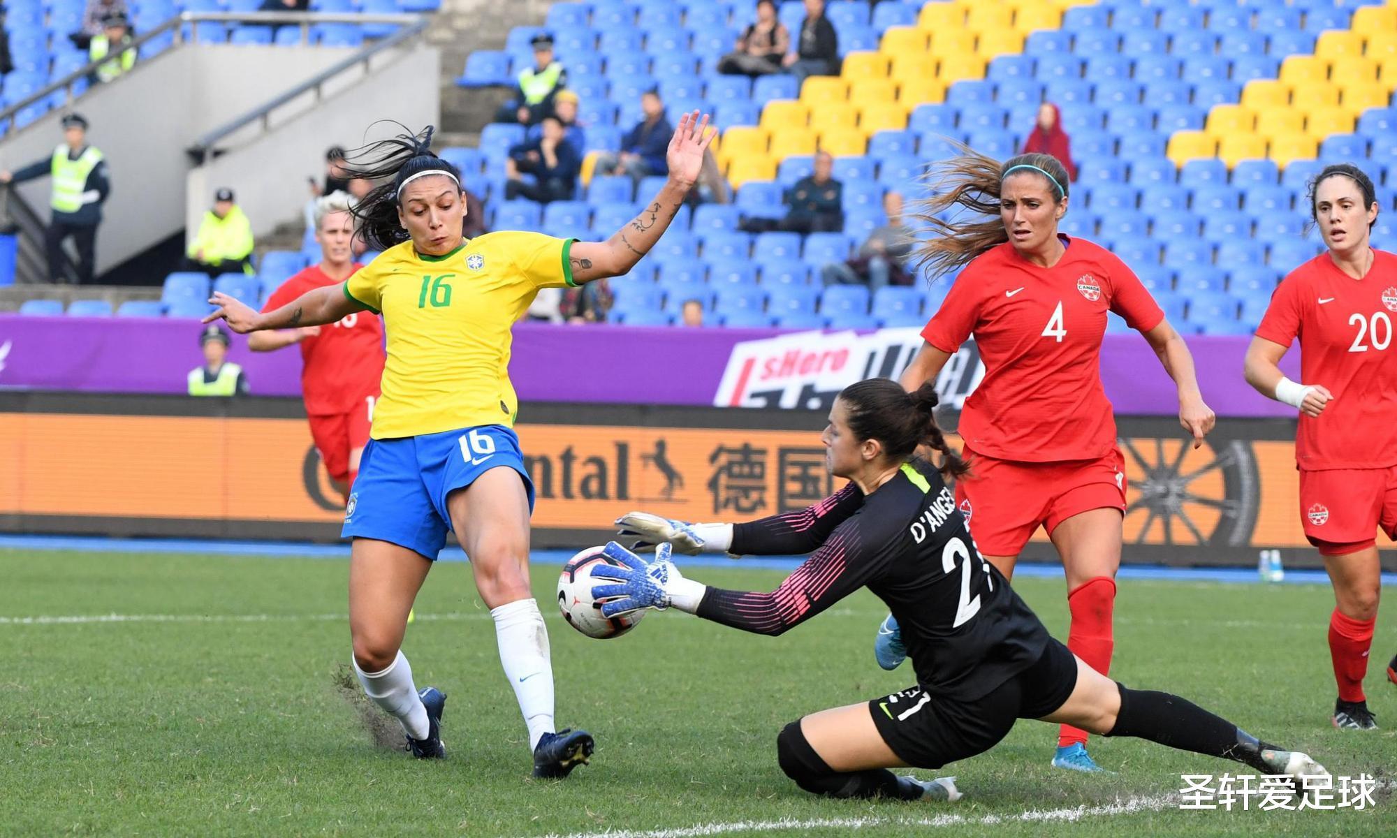 8-0！中国女足对手踢疯了，半场连入6球，奥运小组出线形势大好(3)