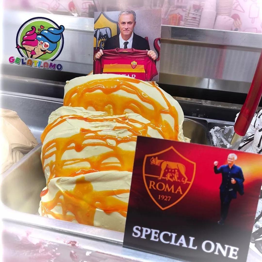 罗马城的“Special One”冰淇凌，穆帅下订单，甜在口里，融在心里(2)