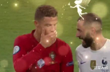 欧洲杯：谢幕的伤感！C罗跟本泽马说了啥，C罗球衣被姆马佩抢走(3)
