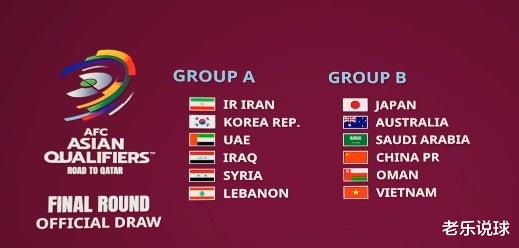 亚预赛12强分组抽签出炉，国足分到B组是好签，避开西亚豪强
