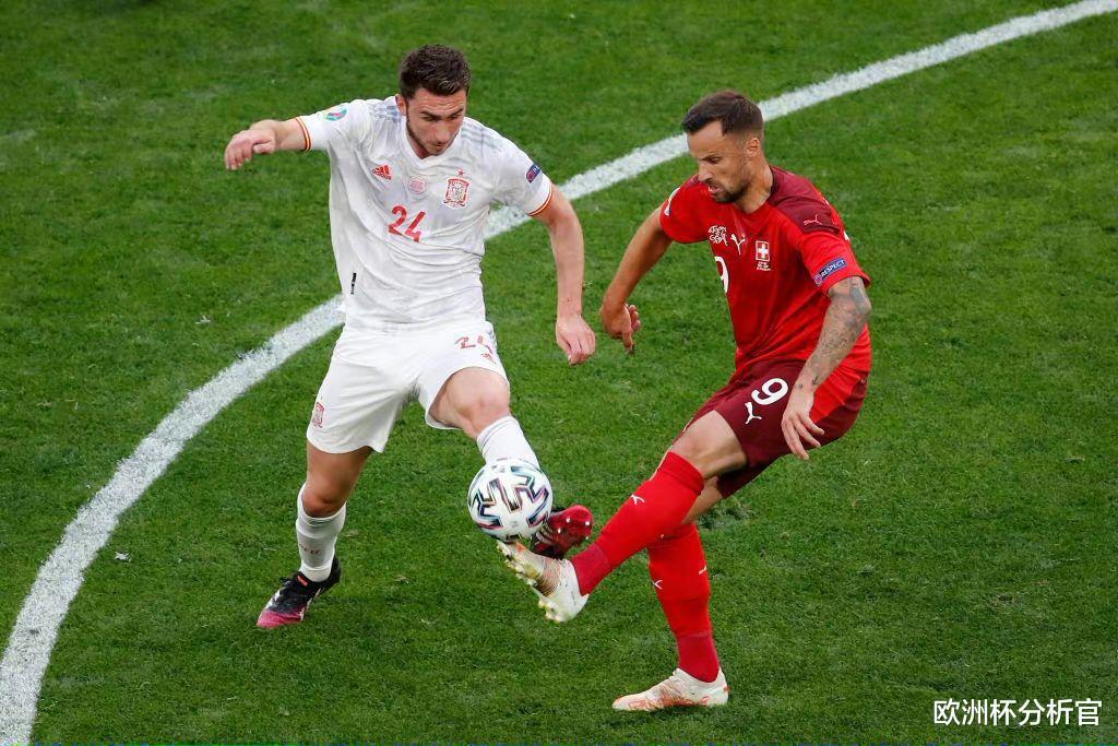 欧洲杯分析官：点球大战！西班牙总比分4-2险胜瑞士，10人瑞士太顽强