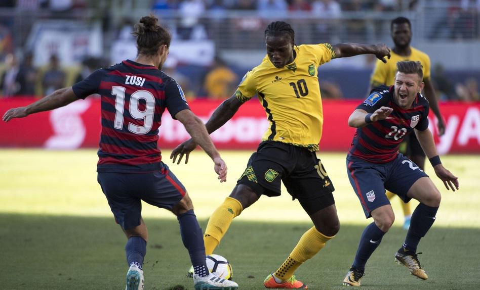 金杯赛：美国vs牙买加，2017年决赛重演，牙买加能否完成复仇？