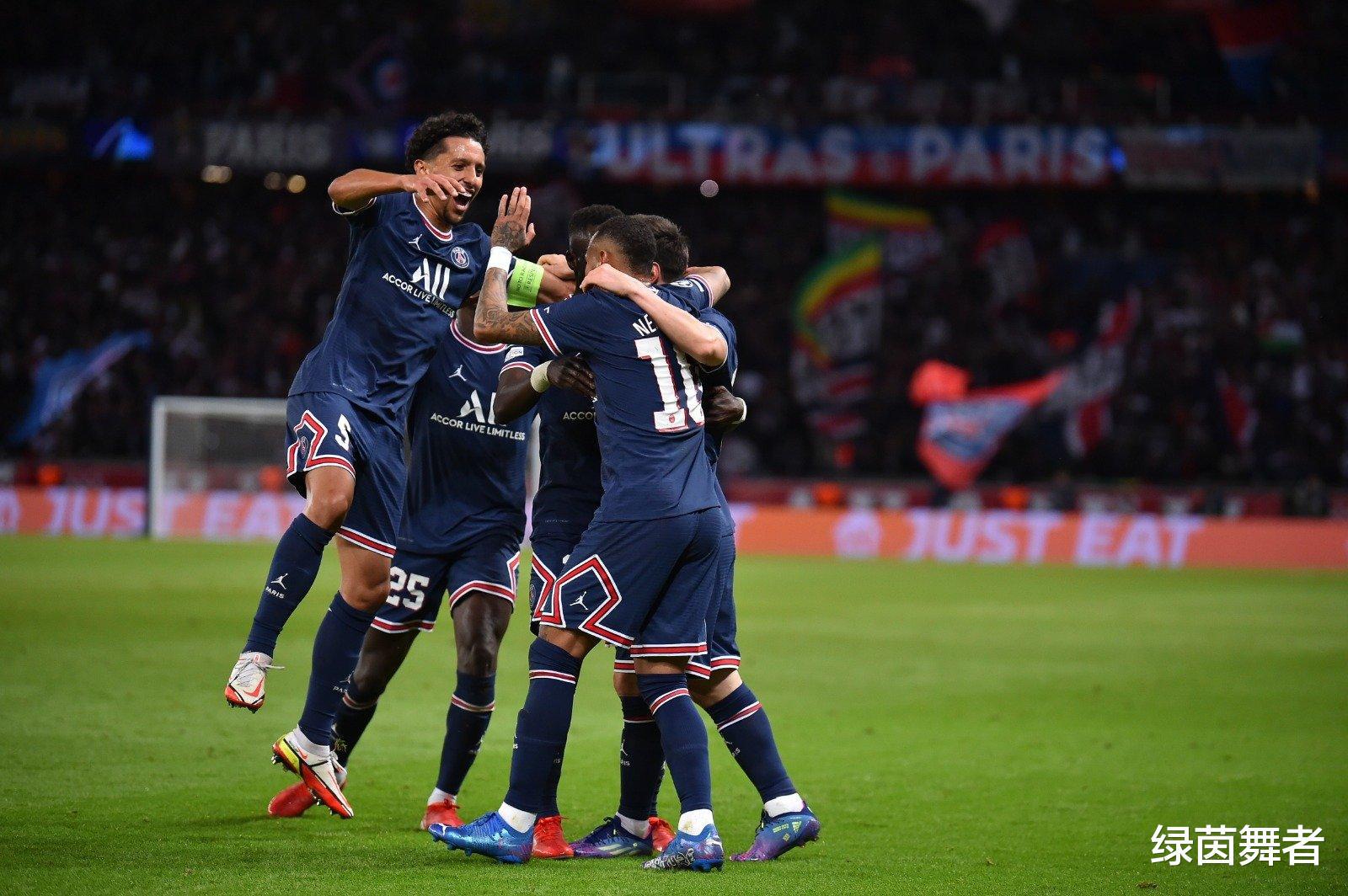 2-0！大巴黎赢下“土豪之战”，梅西4场终破荒，打破多项纪录！(2)