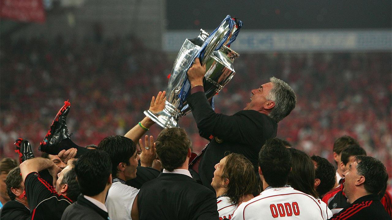 安切洛蒂的欧冠传奇首位在四个不同年代都进入欧冠半决赛的教练(3)