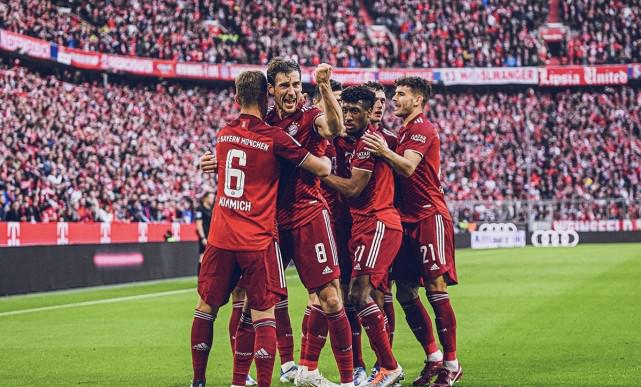 3-1！欧洲5大联赛第1冠诞生：拜仁提前3轮卫冕，德甲10连冠创历史(1)