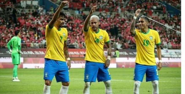 韩国队1：5惨败巴西二队，中国网友坐不住了，还不如当年国足？