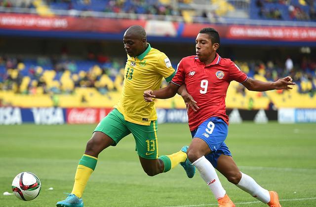 世界杯预选赛附加赛 哥斯达黎加队对阵新西兰队