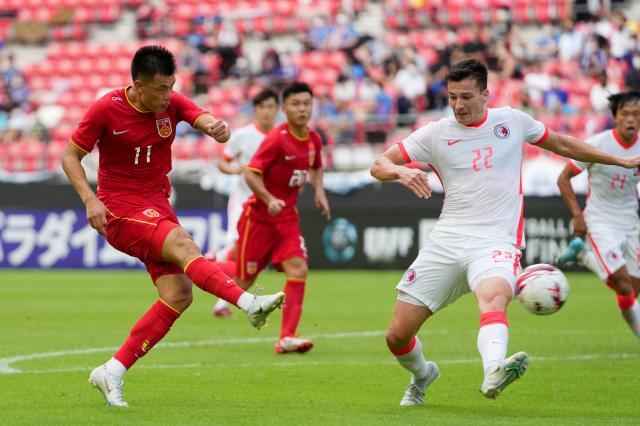 【东亚杯】谭龙打入唯一进球 中国男足1比0中国香港