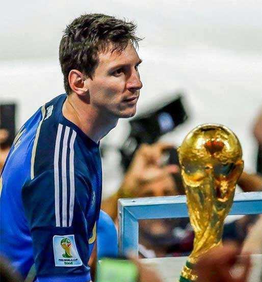 细思极恐！若阿根廷进世界杯决赛，梅西可能千场夺冠+赛事第一人(1)